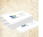 Cartão de visita - Verniz Total Frente 4x0