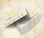 Cartão de visita - Reciclado 4x4