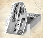 Panfleto Preto e Branco 75g - 10cm x 14,8cm - 1x1