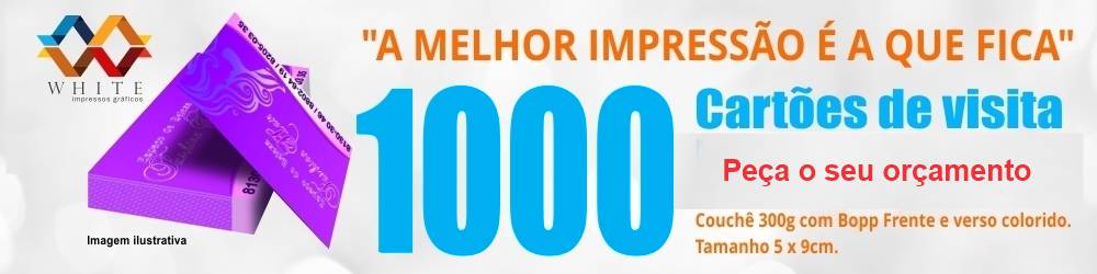 Promoção - 1000 cartões de visitas